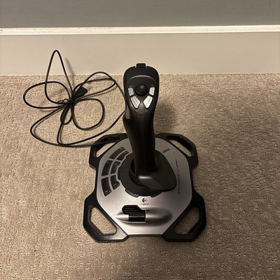 Logitech Extreme 3D Pro Gaming Joystick for Windows PC Silver/Black Used