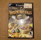 Wario World for GameCube, disk, case, and manual