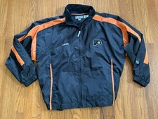 Philadelphia Flyers Authentic Full Zip CCM windbreaker, XL