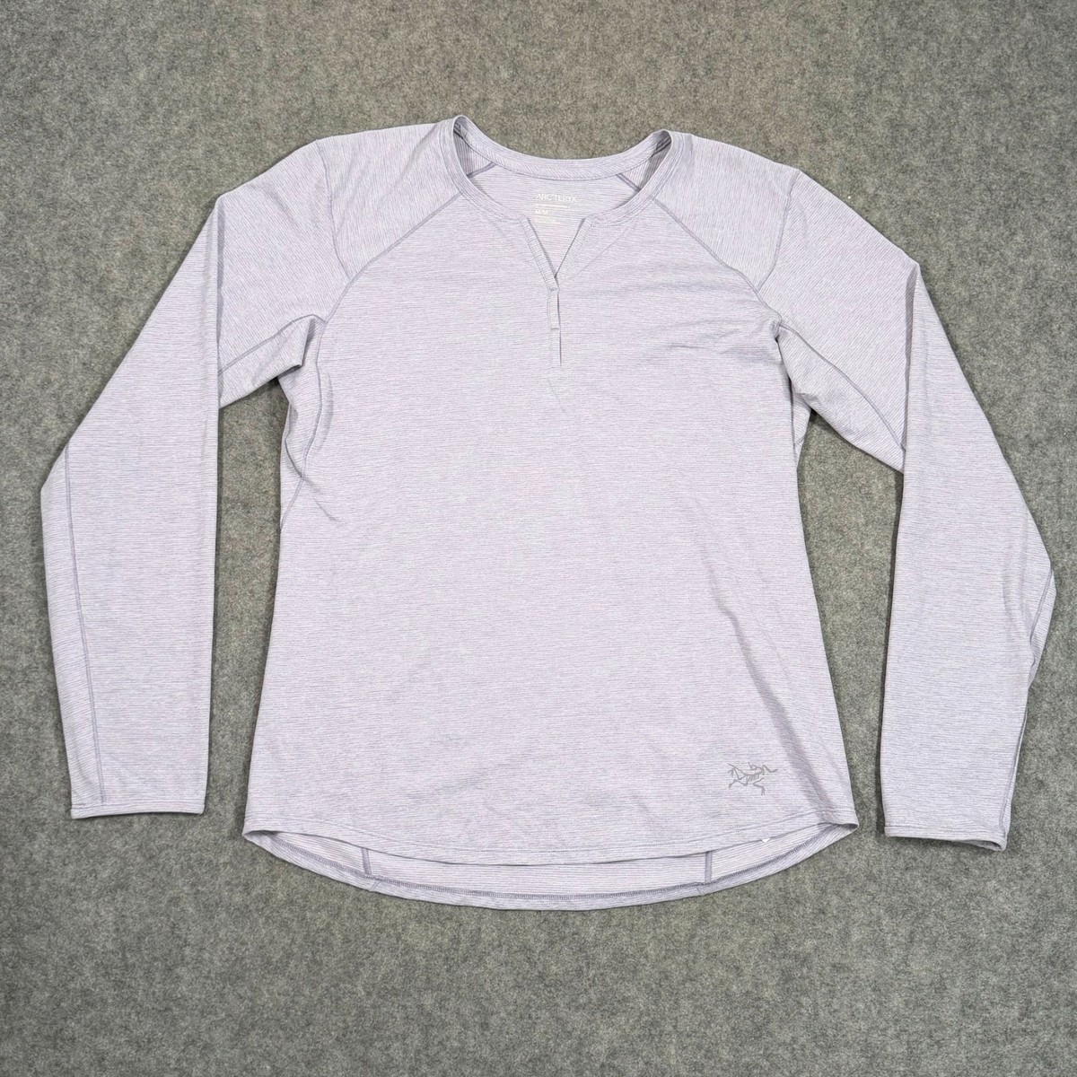 Arc'teryx Mirai Heather Purple Kadem Long Sleeve Top Women's Size Medium