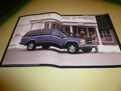 Chevrolet Suburban 1997 folleto de ventas - Imagen 4 de 5