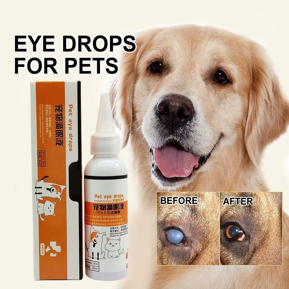 Pet eye drops cat eye drops dog tear stain remover eye cleaning^ eBay