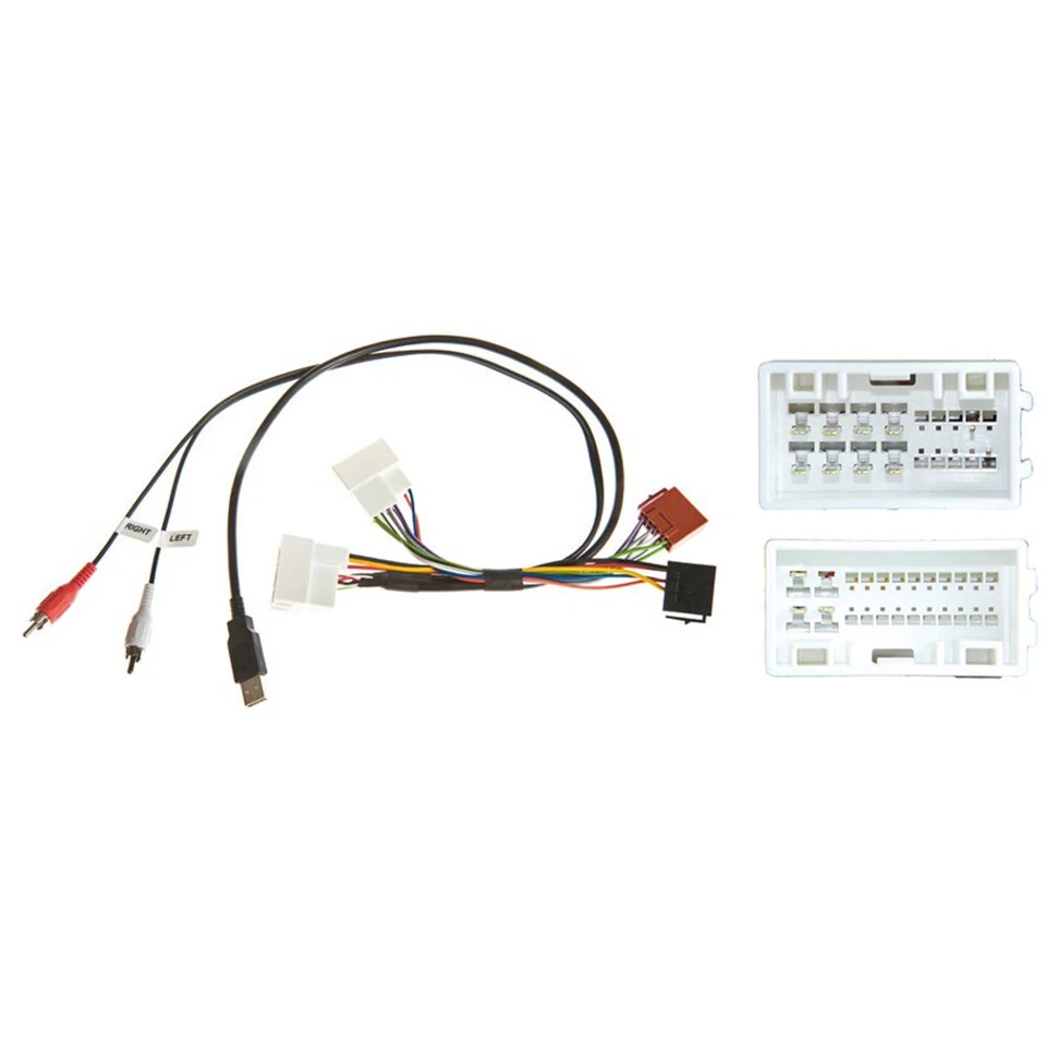 Adaptateur Radio ISO Pour Hyundai IX20 IX35 Santa-Fe Câble Rétention USB AUX - Photo 4/4