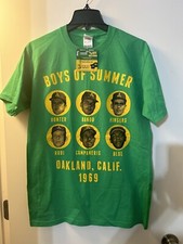 Oakland A’s Shirt 1969 Boys Of Summer MLB Oaklandish Baseball MLB NWT Size Med