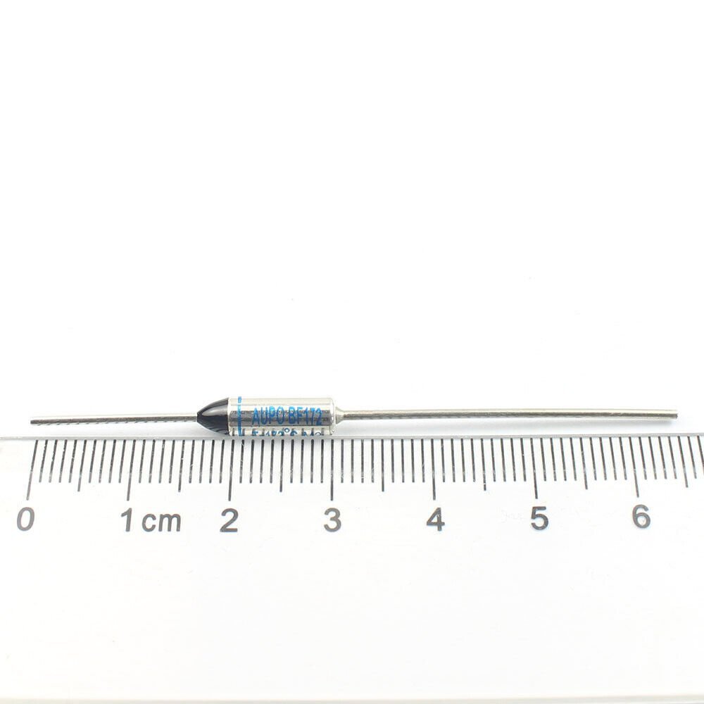 5-Pack AUPO BF157X Thermal Fuses - 157°C Cutoff, 250V 16A, Axial Lead Safety Links 4 thumbnail image