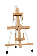 The Revolution Easel (TM)  1 arm - converts easels and camera tripods to rotate