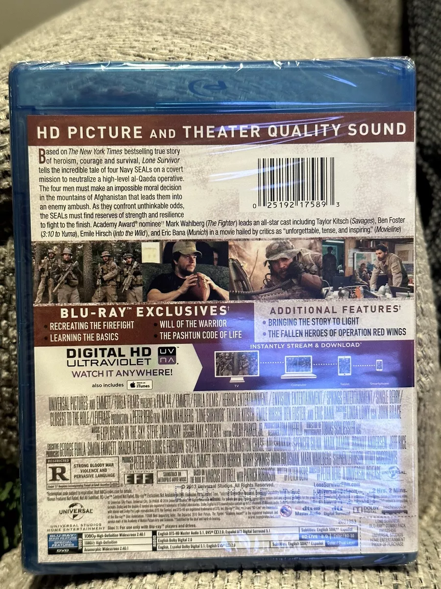 Lone Survivor - DVD Blu-ray 2014 25192175893