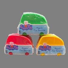 Peppa Pig Peppa's Car Surprise Blind Car Lot 0f 3 - New Sealed