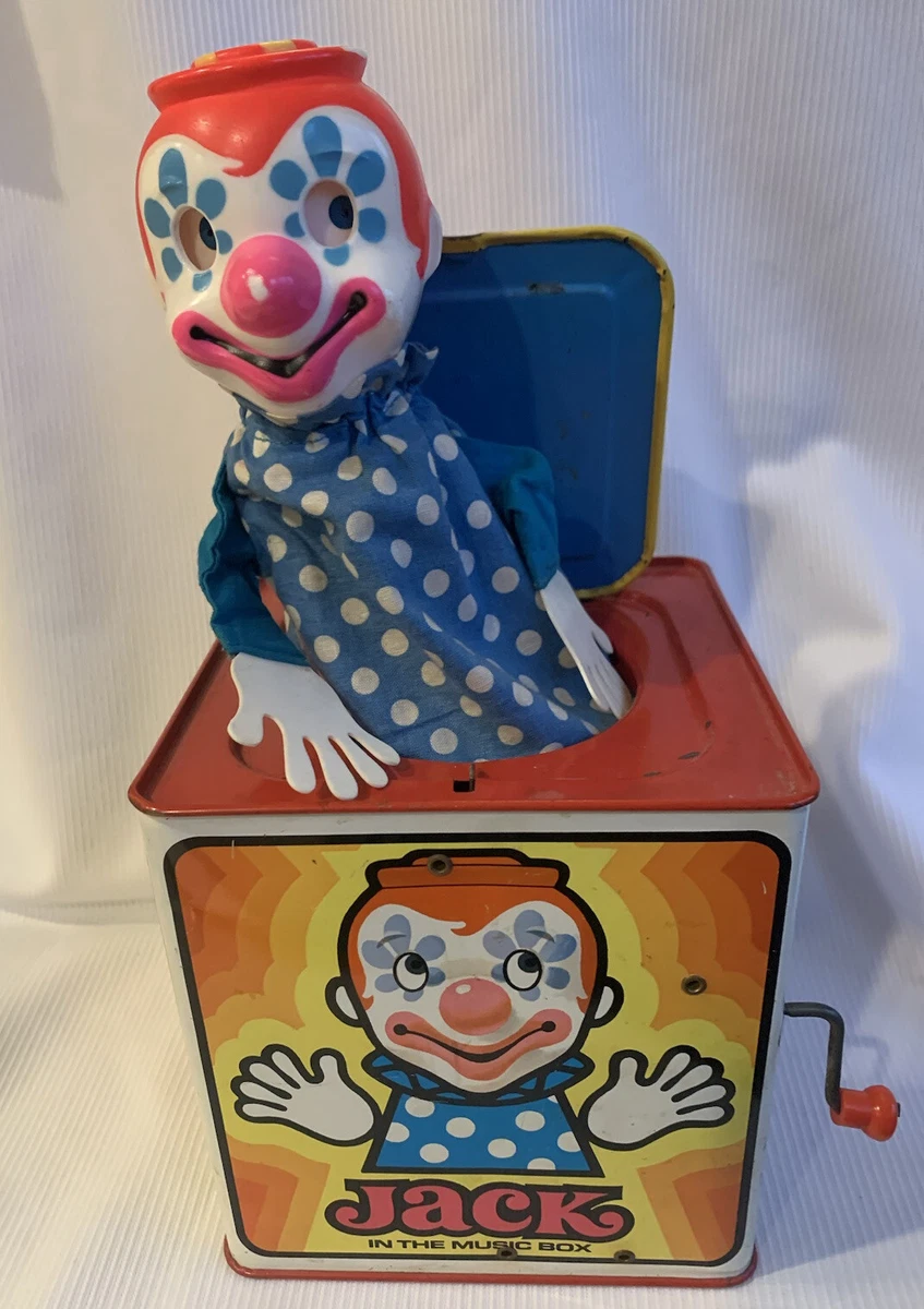 Vintage 1971 Mattel Jack In The Box Non Working eBay