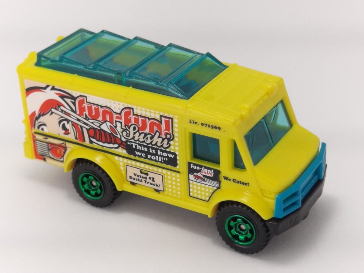 Sushi Food Truck Sreet Vendor / Cater Van 1/64 Die-Cast Model