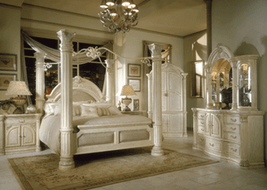 Aico By Michael Amini Monte Carlo Ii Silver Snow Queen Size Bedroom Image Is Loading Aico By Michael Amini Monte Carlo Ii Silver