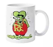 ED BIG DADDY ROTH RAT FINK OUTRAGEOUS FUNNY COFFEE CERAMIC MUG COLLECTABLE CUP