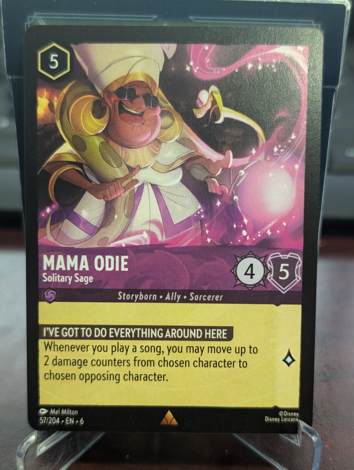 Mama Odie - Solitary Sage | Disney Lorcana Azurite Sea | 57/204 Non Foil