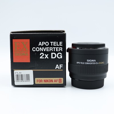 Sigma 2X APO DG AF TC For Nikon - Open Box, New
