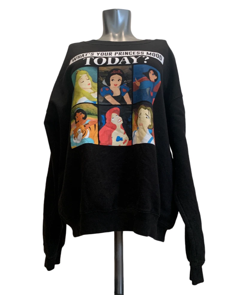 Disney princess shop sweatshirt womens