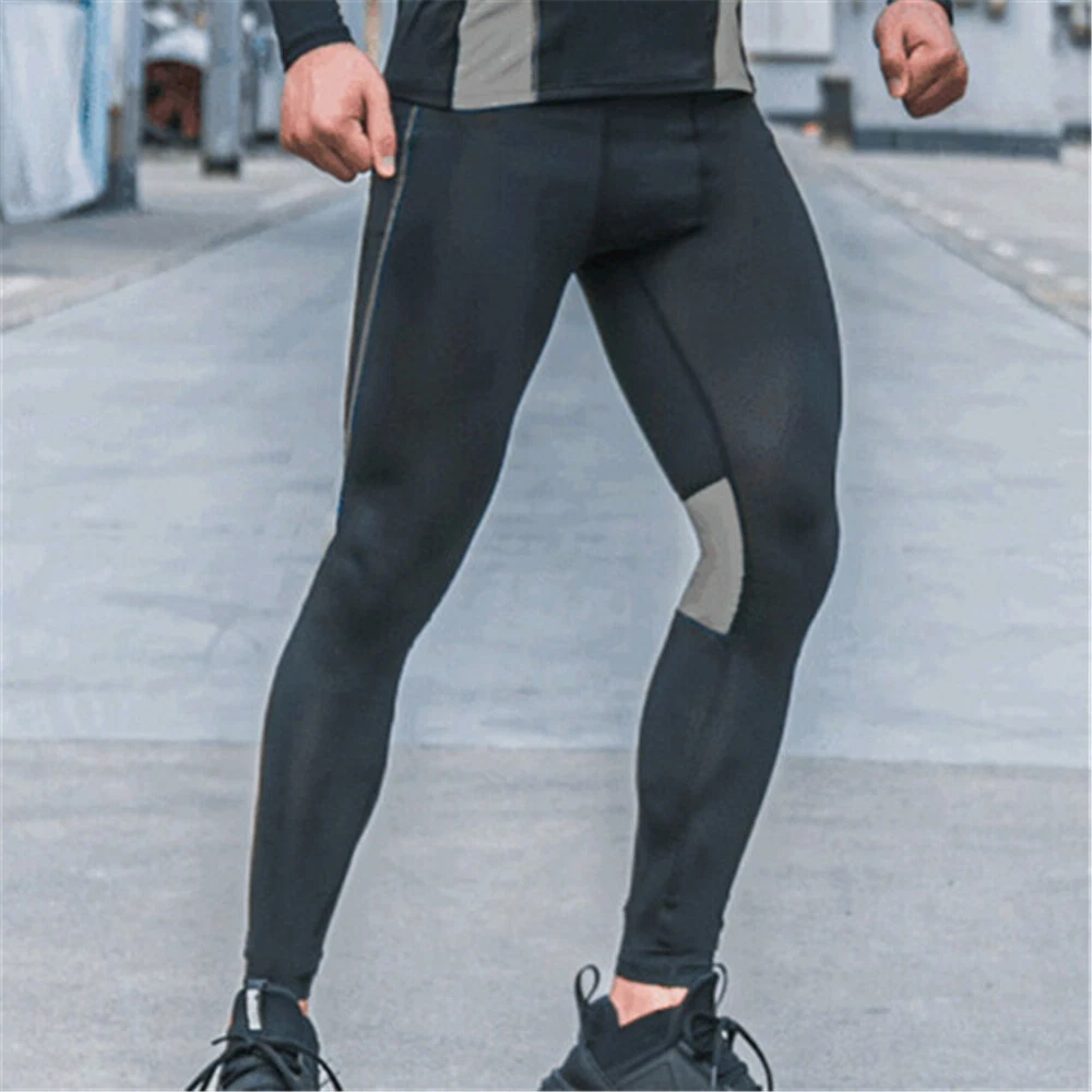 Men's Yoga Leggings Running Tights With Pockets Athletic, 52% OFF