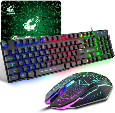 Gaming Tastiera e Mouse da Gioco Layout Italiano Retroilluminato per PC PS4  XBox | eBay