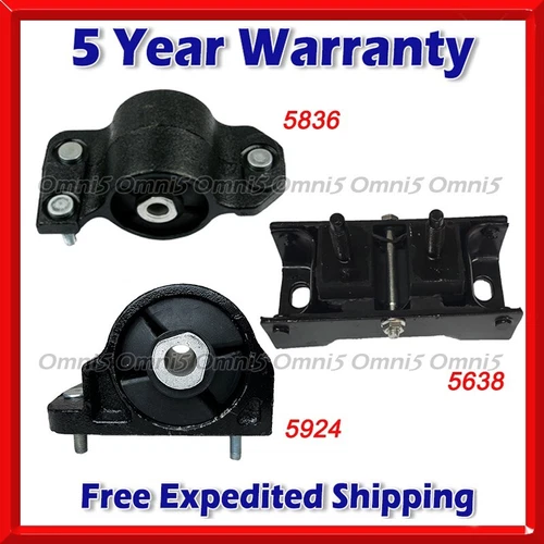 N699 Fits 08-16 Ford F-450/F-550 Super Duty 6.8L 4x4/4x2 Motor & Trans Mount 3pc
