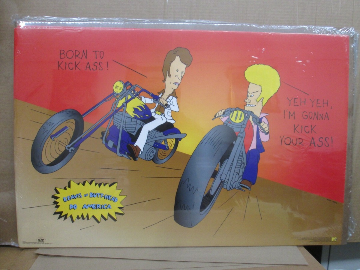 ☆Beavis and Butthead☆ ポスター Vintage MTV（Beavis and