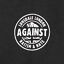 thumbnail 5  - Lonsdale Black T-Shirt Chest Logo with Against Racism on Arm Regular Fit Hemd