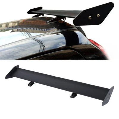 H-YEEU Universal 110cm 43" Aluminum Alloy Light GT Rear Trunk Wing Racing Spoiler
