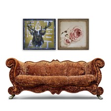 Barockes Sofa Bretz Bronze Glamoursamt Designklassiker Emily Couch