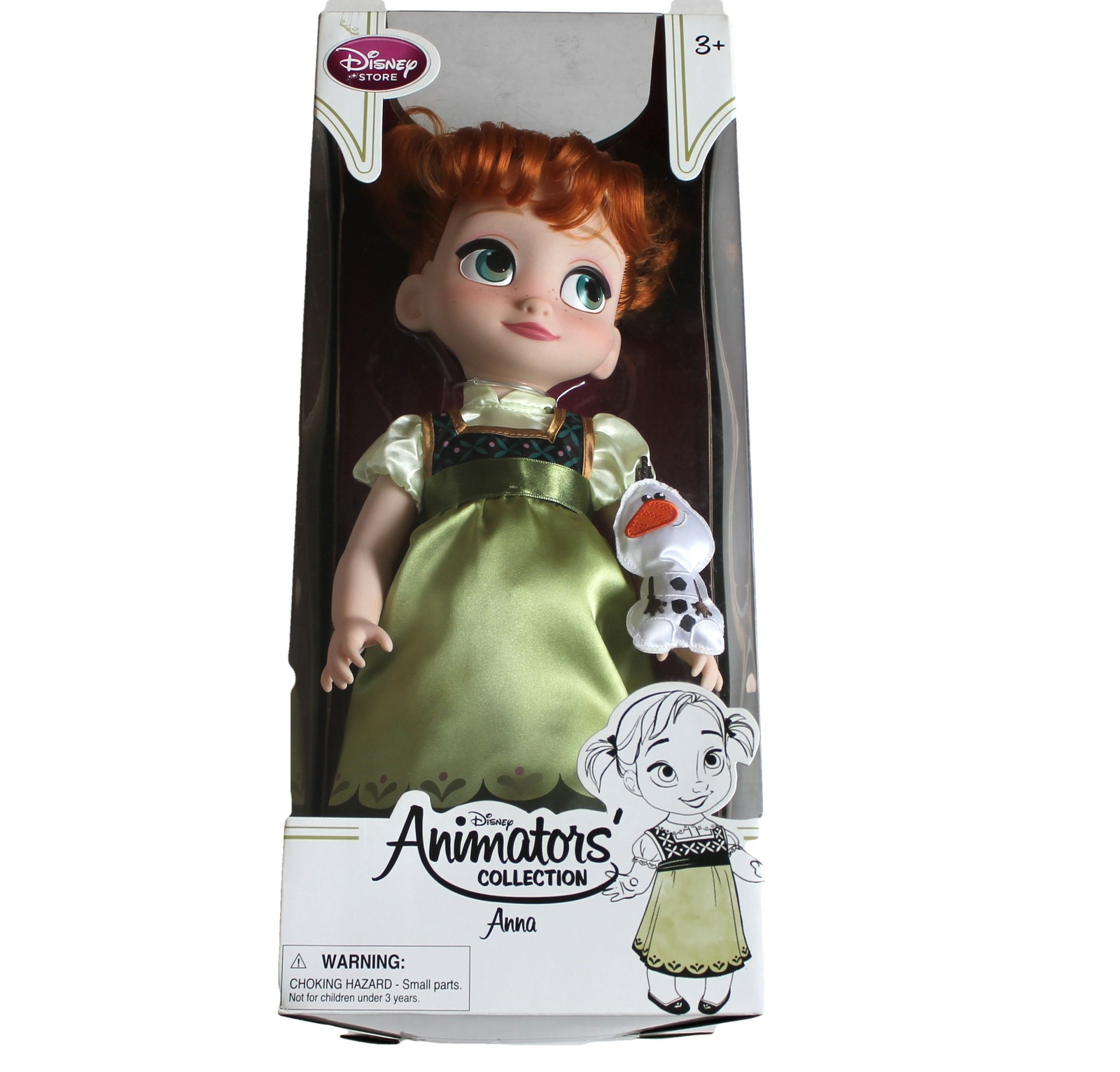 disney frozen anna singing doll 16 inches tall