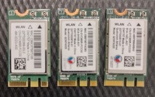 LOT OF 3 - Genuine Dell OEM Wireless DW1707 WiFi  Bluetooth Card YCM9R A 