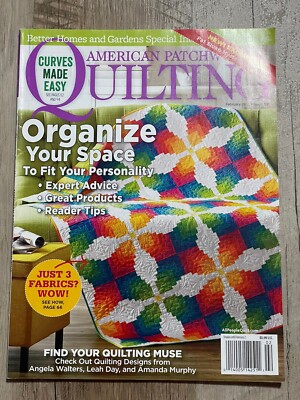 American Patchwork & Quilting Magazine February 2016 Find Your Quilting Muse