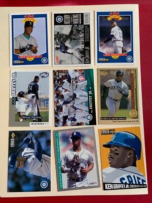 Ken Griffey Jr. 1990-2005 Inserts Parallels Oddballs NM-MT Mariners You Pick!!!