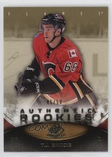 2010 SP Game Used Edition Authentic Rookies Gold 41/50 TJ Brodie #184 Rookie RC