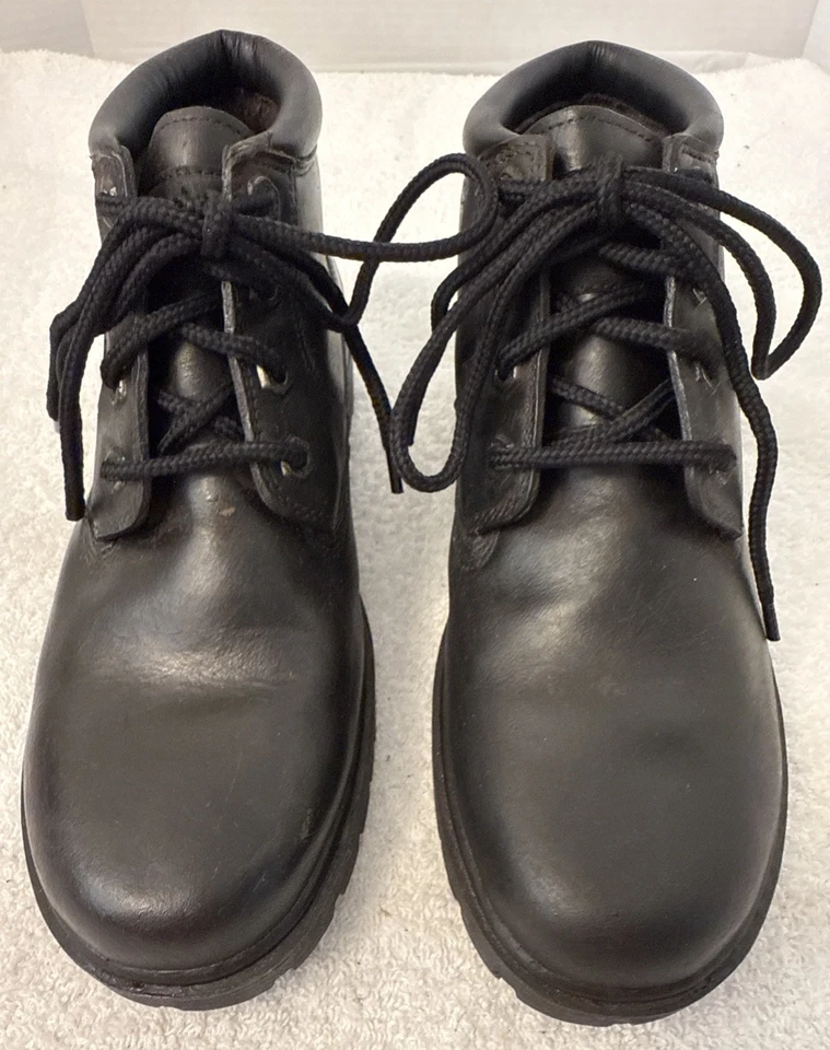 Botas de Senderismo Timberland Juveniles Cuero Negro Impermeables Talla 4.5M Foto 2 de 4