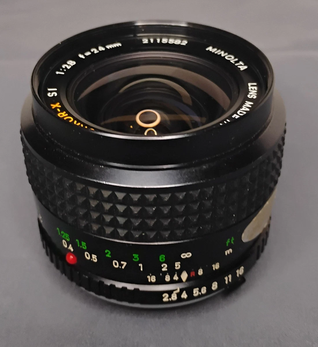 Minolta f/2.8 Camera Lenses 24mm Focal for sale | eBay