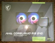 MSI MAG CORELIQUID A13 240 ARGB AIO Liquid CPU Cooler Black