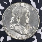 1963 U.S. 50 Cents Franklin Half Dollar Lot#HZ161 Silver!
