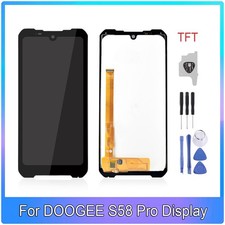 For DOOGEE S58pro LCD Display TFT Touch Screen Digitizer Replacement with Tool