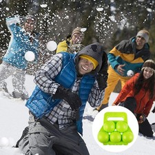  2pcs Outdoor Snowball Plant Clops Snowball Clips Bambini Giocattoli invernali