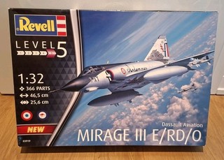 REVELL Dassault Mirage III E/RD/O in 1:32 (03919)
