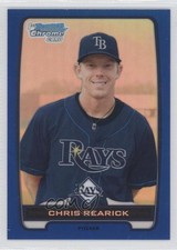 2012 Bowman Chrome Prospects Blue Refractor 212/250 Chris Rearick #BCP57 1d6