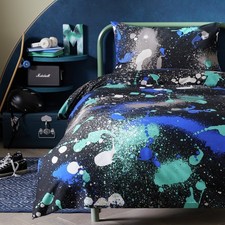 Argos Home Paint Splash Graffiti Kids Bedding Set - Single