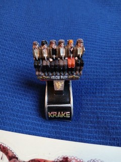 Heide Park Soltau Konvolut 2teilig Krake Modell klein & Aufkleber Freizeitpark