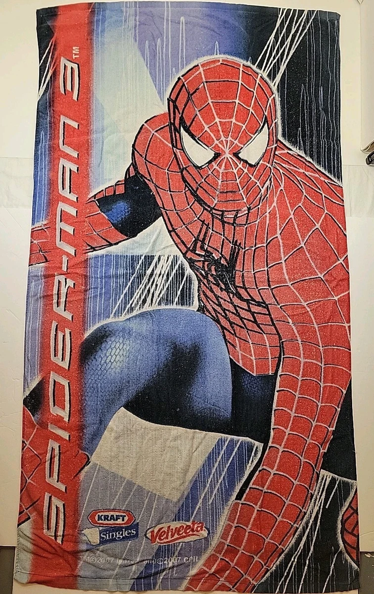 Toalla De Baño Y Playa Marvel Spider-Man 137x70 Cm – Secado Rápido – Para Niños Y Adultos