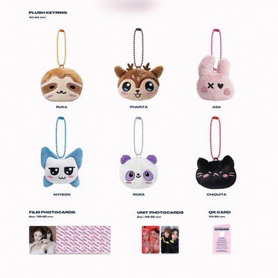 BABYMONSTER CHOOM 3rd Mini Album Plush Keyring 6 Ver ALL SET | eBay