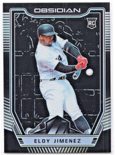 ELOY JIMENEZ 2019 Panini Obsidian Base Prizm RC #48 Chicago White Sox Baseball