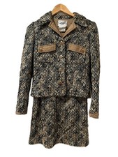 Vintage Garfinkel's Washington DC Wool TweedTwo Piece Suit