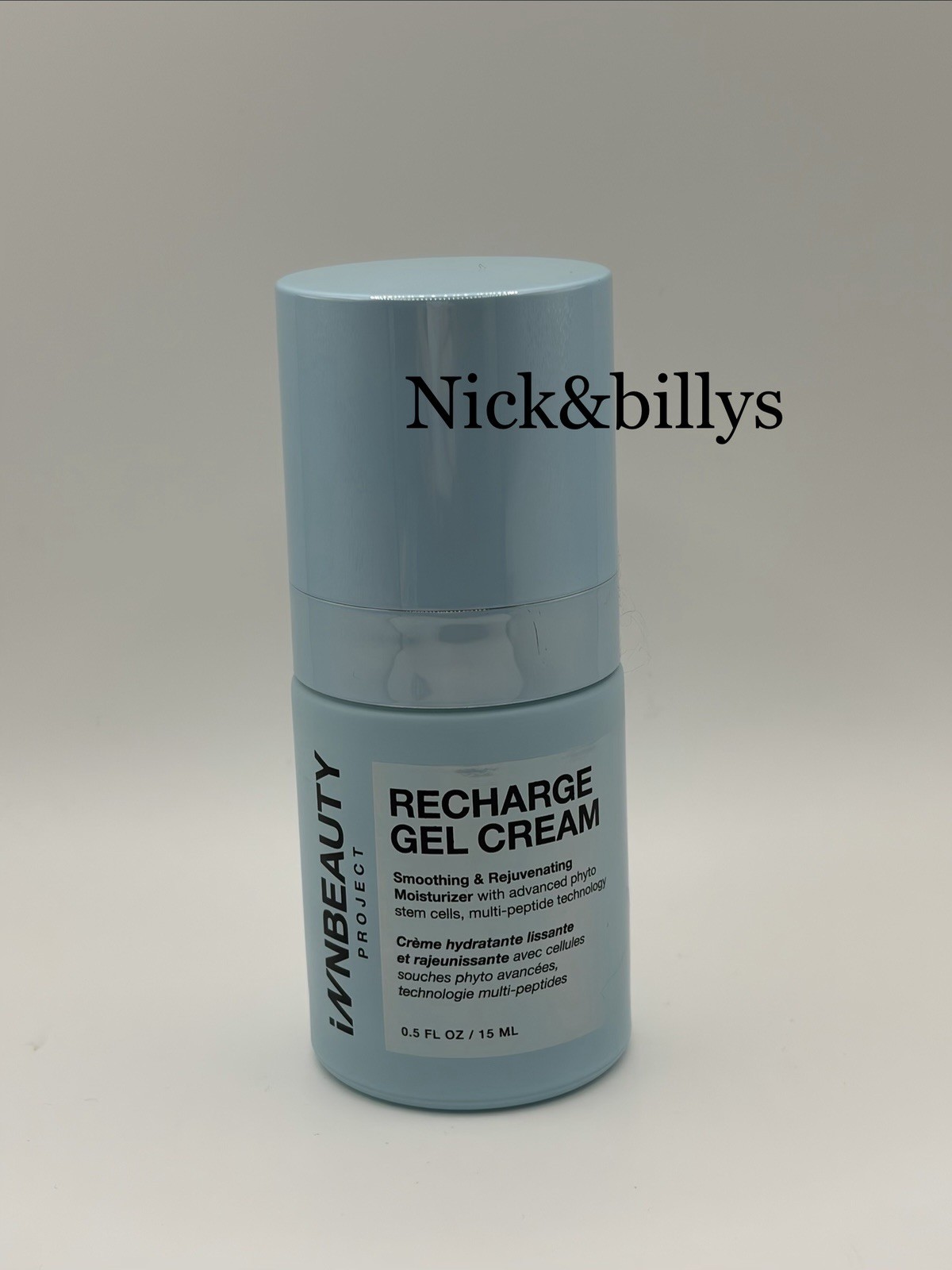 NEW Innbeauty Recharge Gel Cream Travel Size 15ml/0.15oz Refillable AUTHENTIC