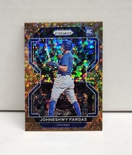 JOHNESHWY FARGAS 2020 Prizm Draft BRONZE DONUT CIRCLES ~ Cubs ROOKIE #'d /40