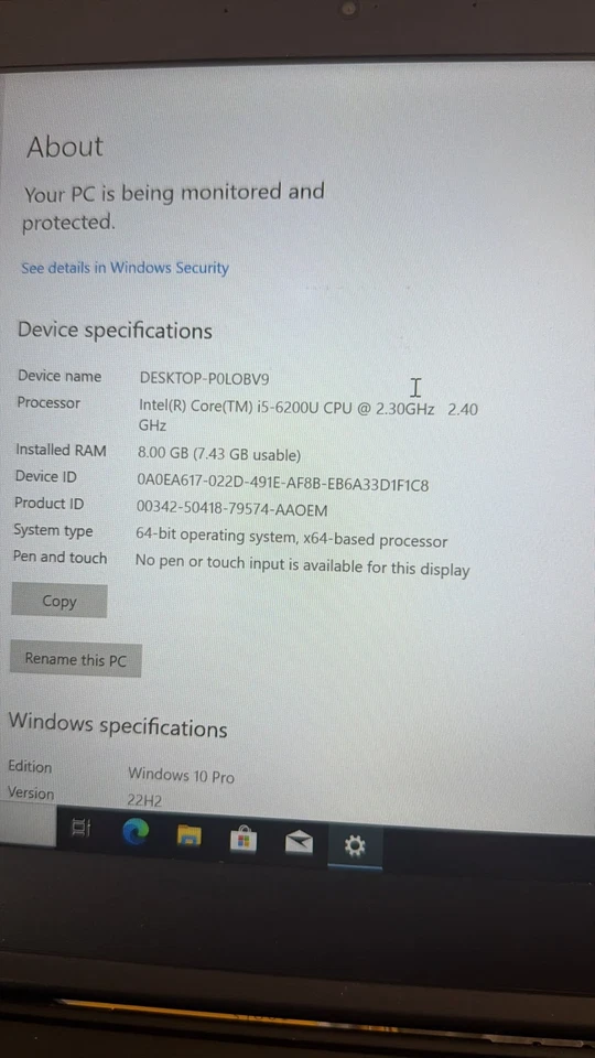 Lenovo ThinkPad X1 Carbon · i5-6200U · 8GB · 256GB, photo 2 of 5