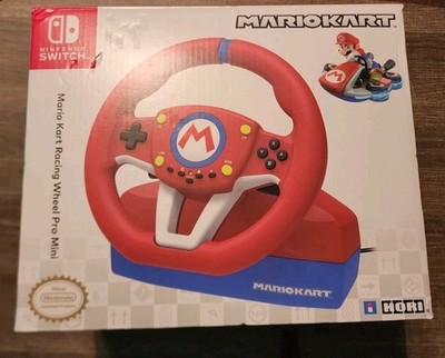 Hori Mario Kart Racing Wheel Pro Mini for Nintendo Switch *NO INSTRUCTIONS! 
