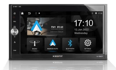 XZENT X-527 - 2-Din Infotainer mit CarPlay und GAA - Bild 1 von 4